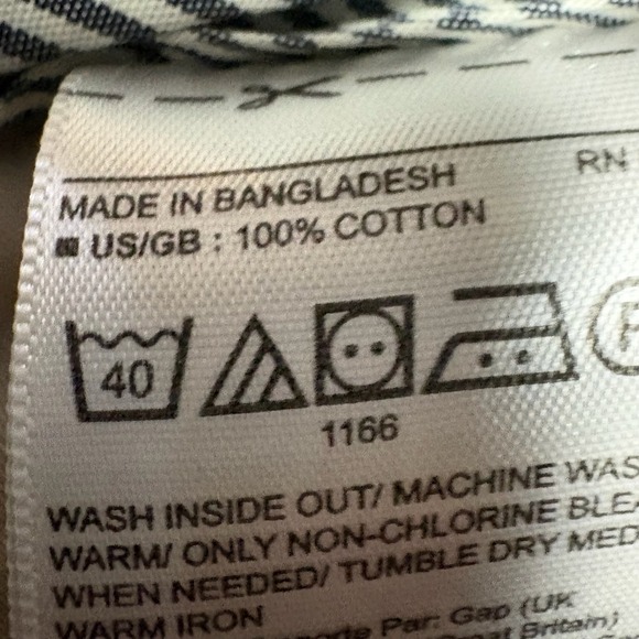 Banana Republic Emerson Chino Pants Khaki Mens 35x29 Cotton Flat Front - Picture 4 of 7